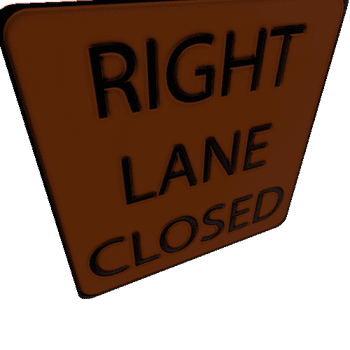 Right lane closed_1_2